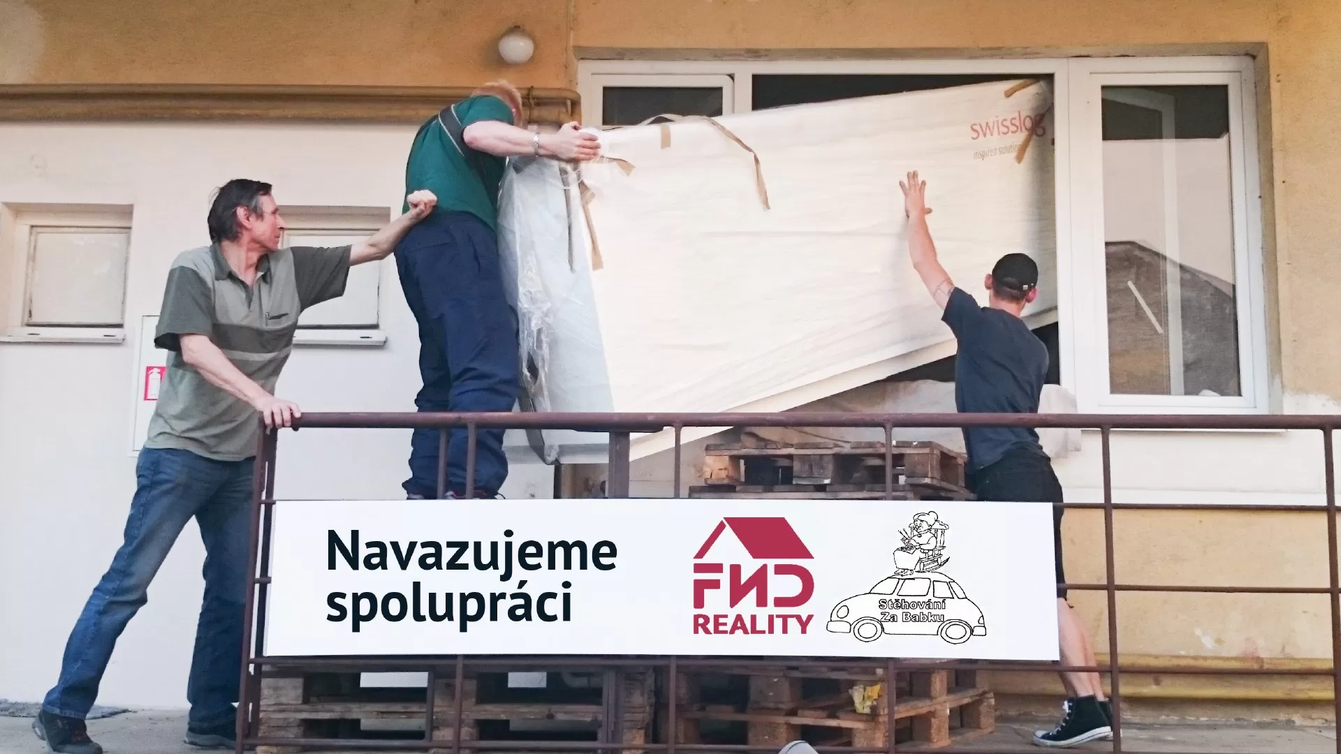 Žhavou novinkou v našich realitách je spolupráce s firmou Stěhování za babku